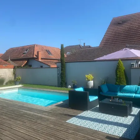 Maison D'Architecte Situee Sur La Route Des Vins Châtenois Exterior foto